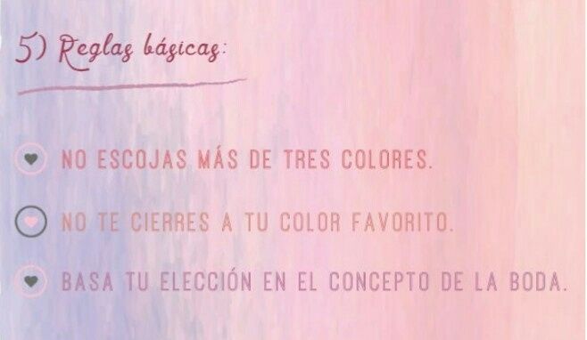 Como elegir los colores de tu boda? - 5