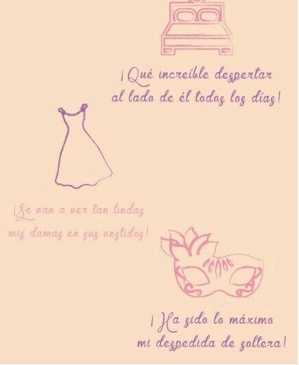 Pensamientos de una bride - 4