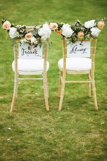 Sillas de novios decoradas 1
