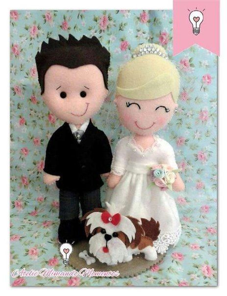 Novios de fieltro 8