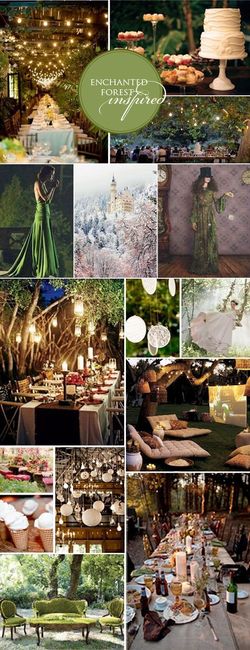 Bodas temáticas: bosque encantado 5