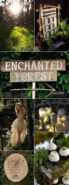 Bodas temáticas: bosque encantado 7