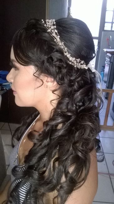 Peinados semi recogidos 7