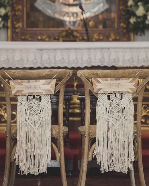 Detalles para boda con macramé 9