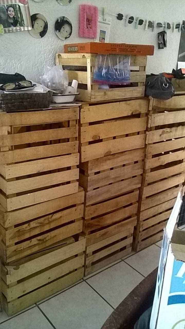 Mesa de dulces con cajas de madera - Foro Organizar una boda - bodas.com.mx