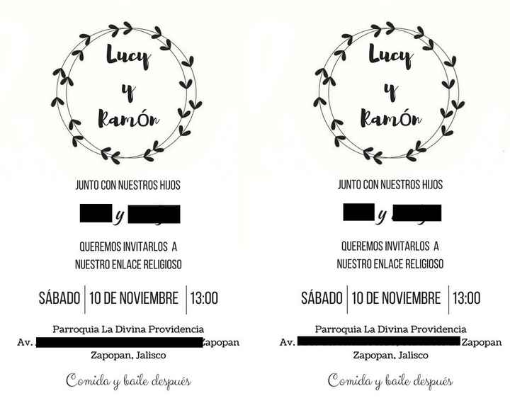 Invitaciones