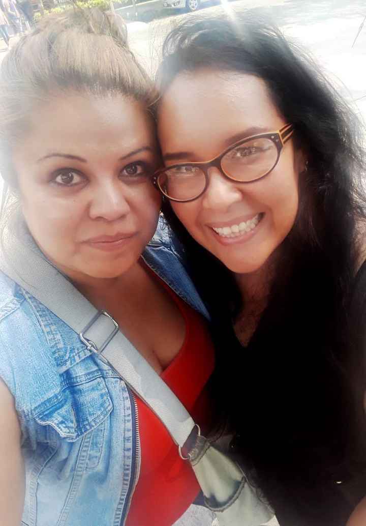 Con mi madrina de Ramo