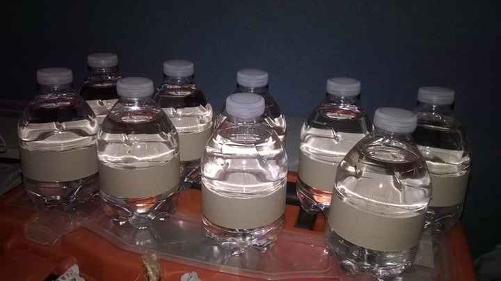 Decorando Botellitas de agua