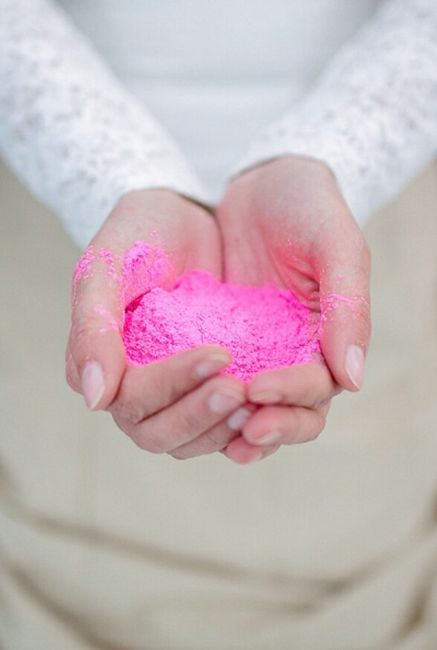 Idea de sesión de fotos polvos de colores - 5
