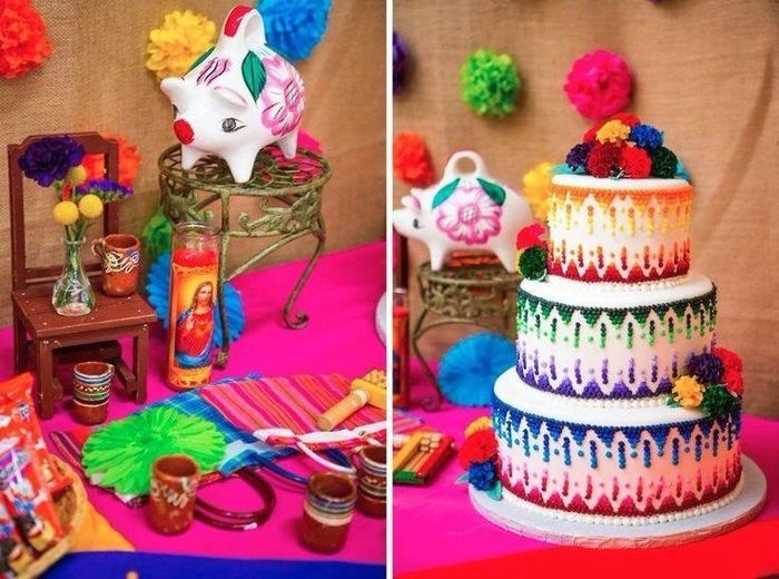 es como de arte huichol... 