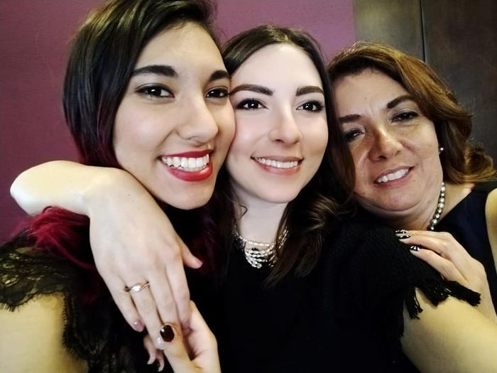 Las mujeres de mi vida en ese día