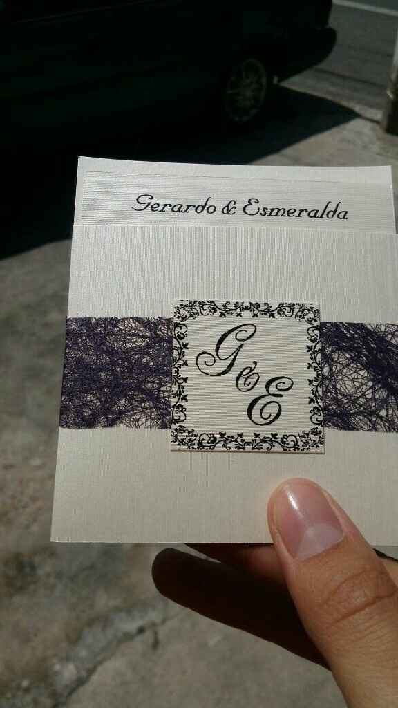 Horror mis invitaciones.... estoy que me lleva la +#(eur+%+#((@ - 1