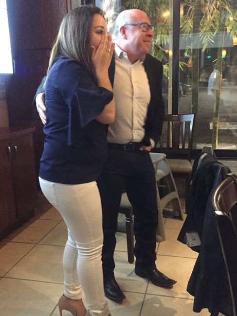 ¿como fue su reacción al recibir el anillo? - 1