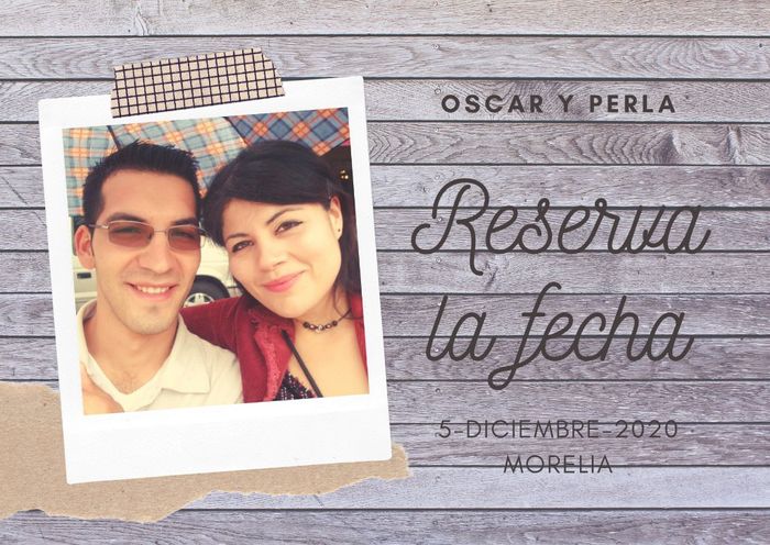 Nuestro Save the Date