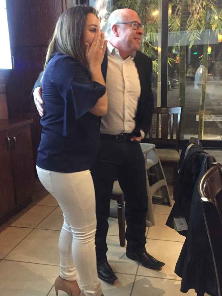 ¿como fue su reacción al recibir el anillo? - 1