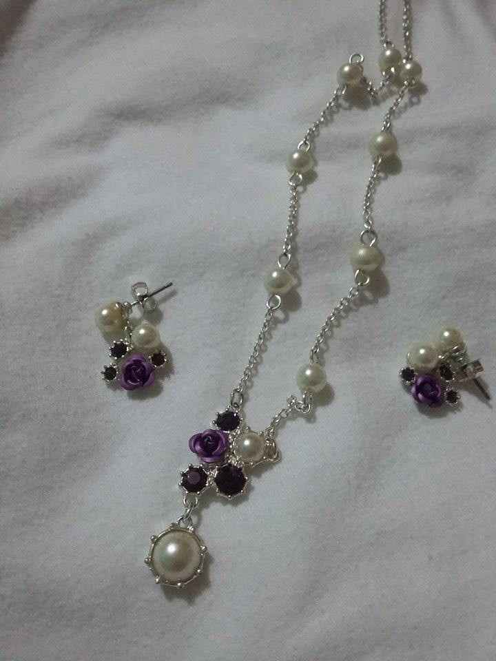 Collar y Aretitos ♥
