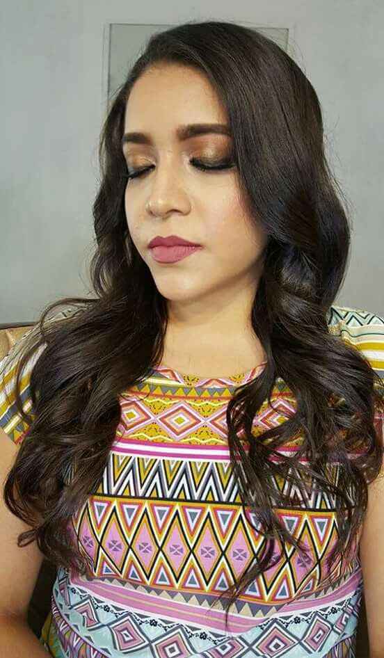  Prueba de maquillaje y peinado 💇💅👄❤😍👰 - 2