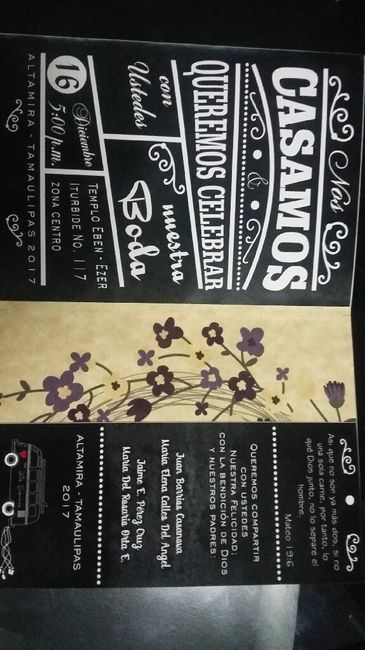  y con ustedes... Nuestras Invitaciones 😍💜 - 2