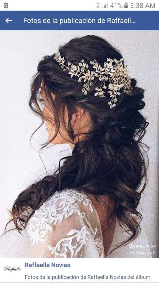 ¿Peinado recogido o semirecogido? - 1