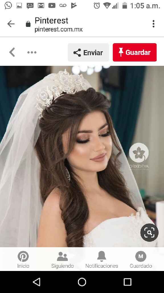 Peinado..con velo,tocado o corona? - 3