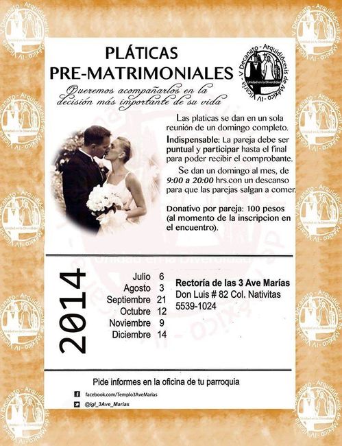 platicas prematrimoniales