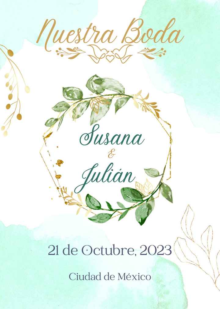 ¡¡Diseña tu invitación de boda!! Y descubre muchas inspiraciones 😍 - 1