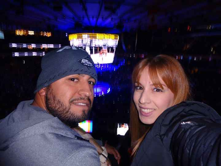 Madison Square garden... viendo la UFC 217