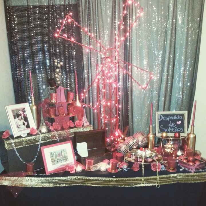 La mesa de mi despedida - 1
