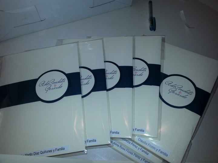 Mis invitaciones - 1