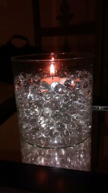 Iluminacion en mesa de invitados - 2