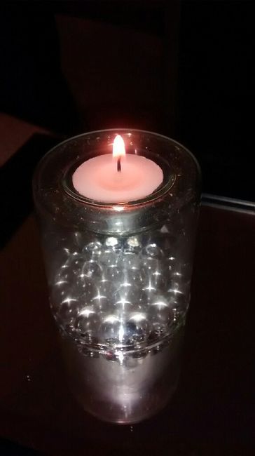 Iluminacion en mesa de invitados - 3