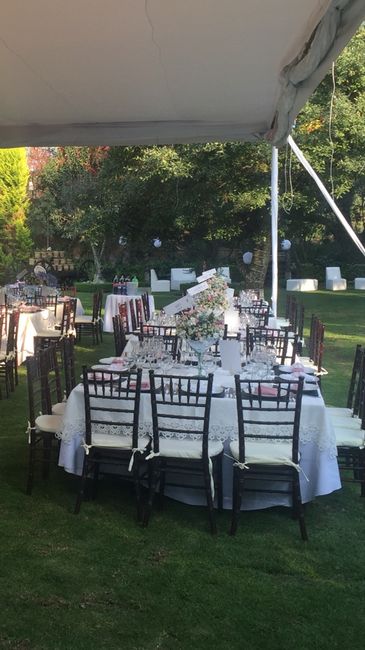 Centros de mesa para mesa cuadrada de 12 personas .. - 1