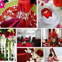 boda en color rojo