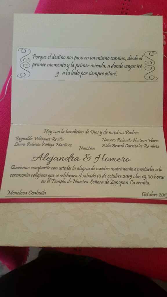 Avances de mi boda - 2