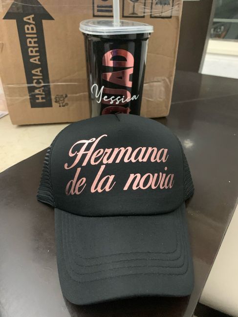 Cilindros para damas de honor 2