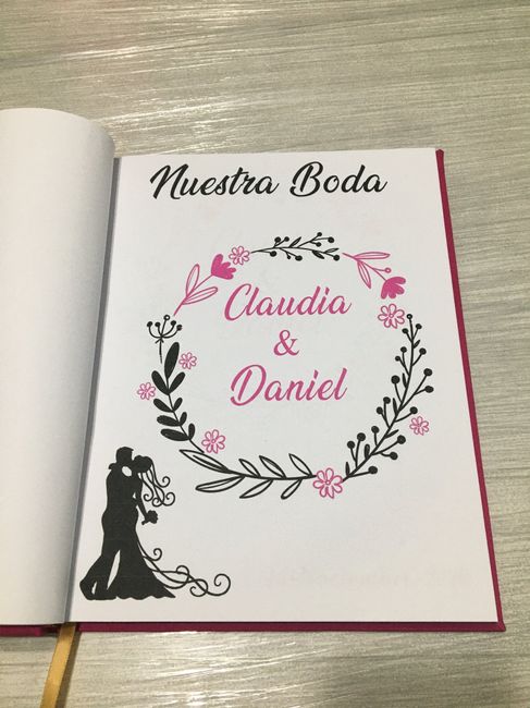 Libro de dedicatorias 😍📖💖 2