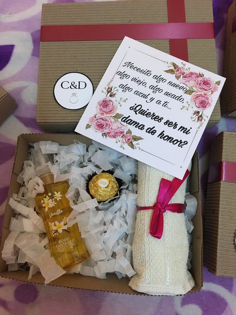 Pedida Damas de honor - 2