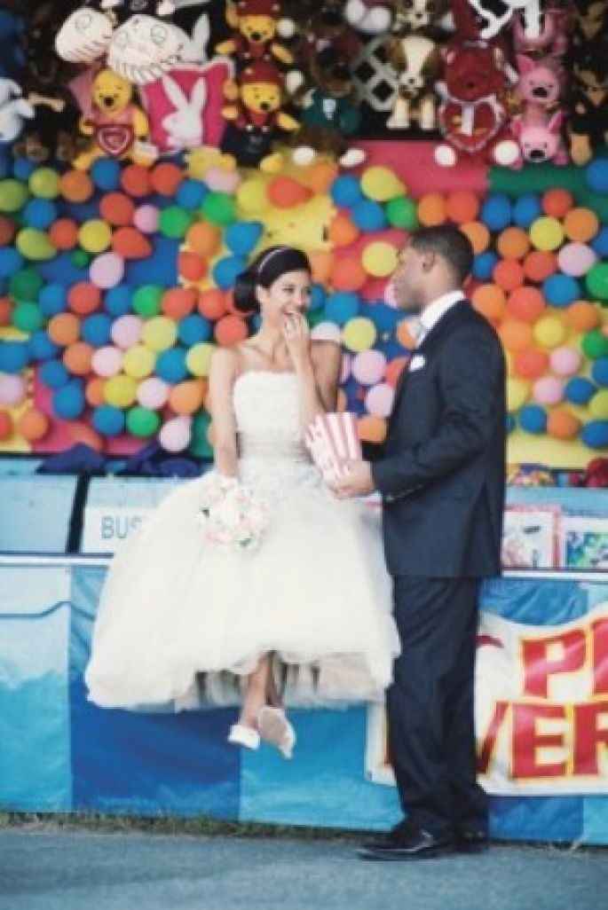 BODA CON TEMÁTICA DE FERIA