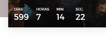 La cuenta REGRESIVA!