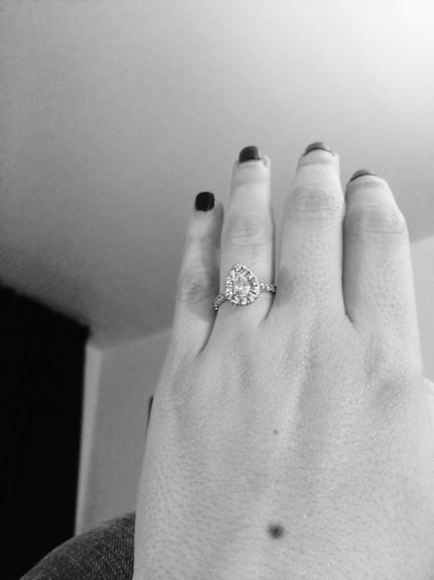 Les presumo mi anillo....