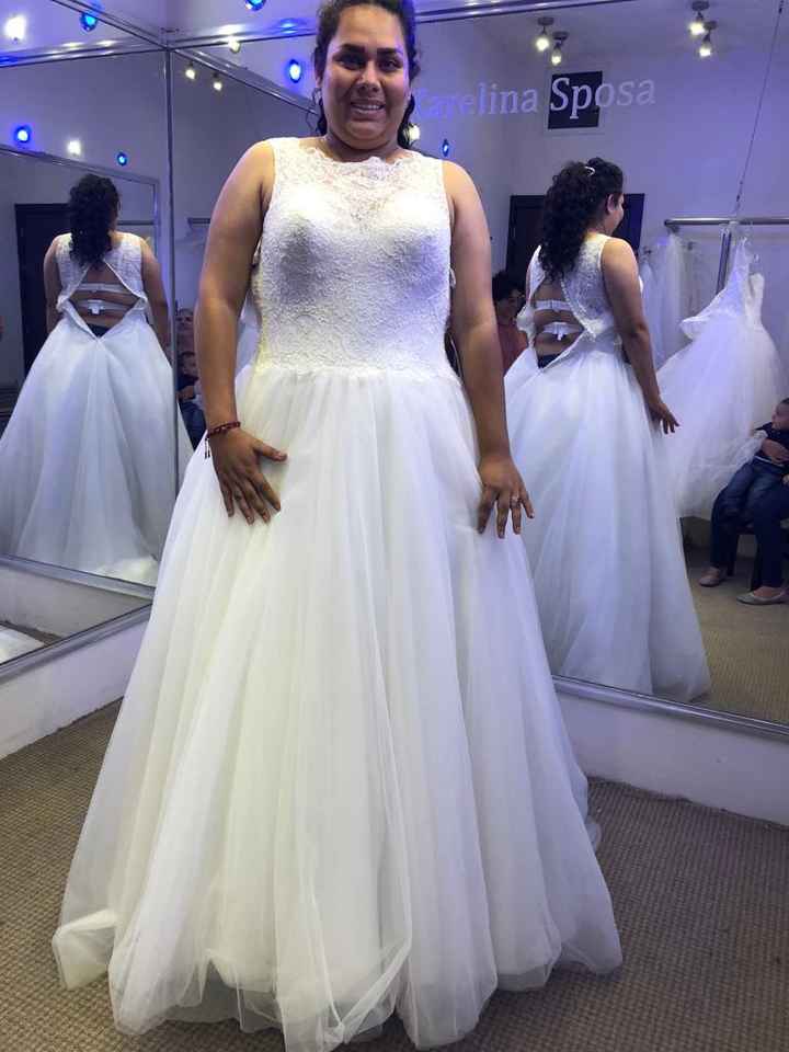 Ya me entregaron mi vestido - 1