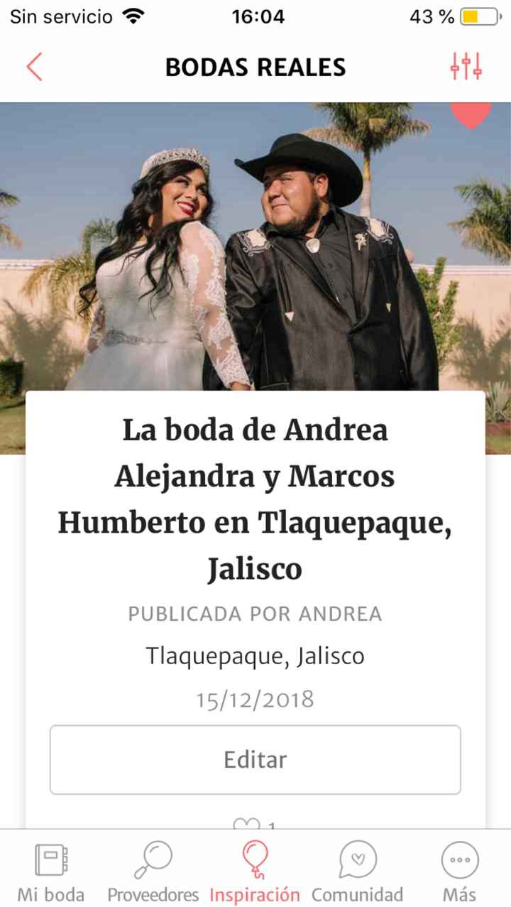 La crónica de mi boda - 1