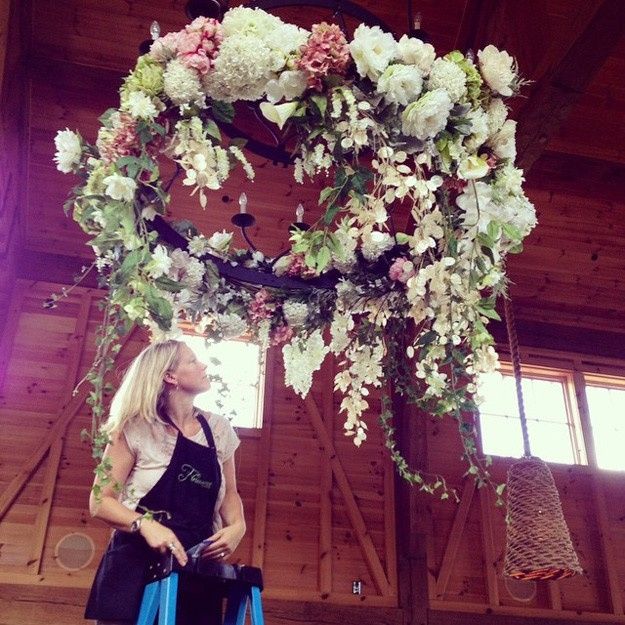 Candil de Flor Natural-Decor