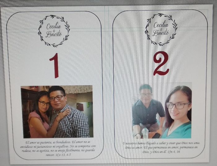 Números de mesa - 1
