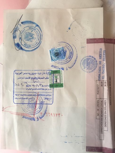 Boda civil, requisitos. - 1