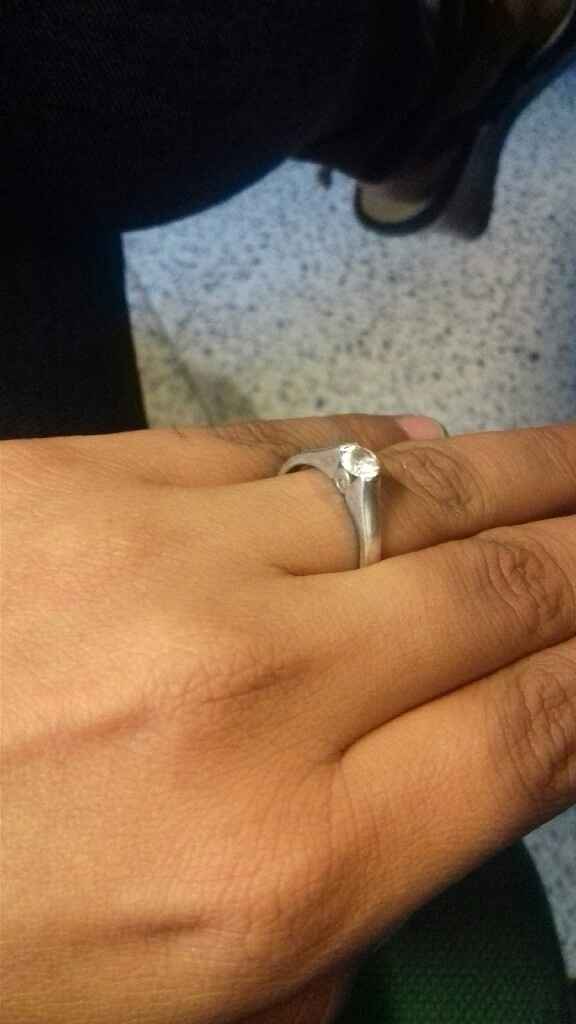 Mi anillo de compromiso 💍 - 1
