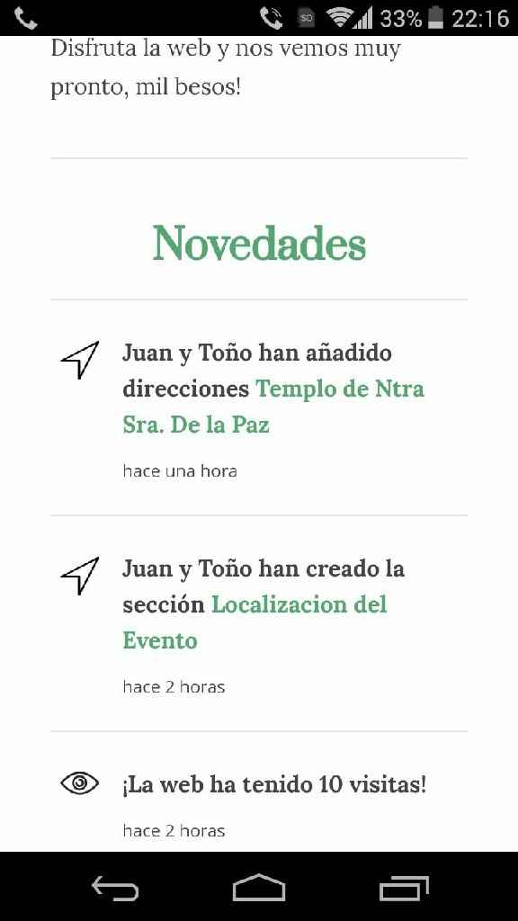 Problemas con mi web de boda... help me - 1