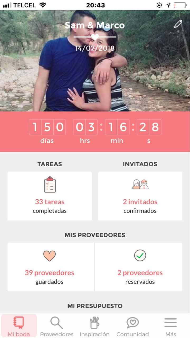 ¡Escribe los días que faltan para tu boda! - 1