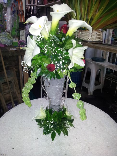 Ayuda, centros de mesa - 1