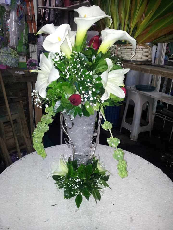 Ayuda, centros de mesa - 1